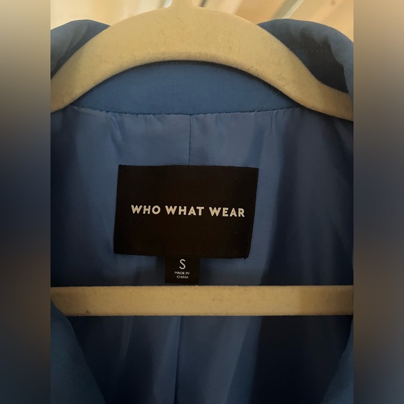 80s Style Blue Blazer - Picture 3 of 3